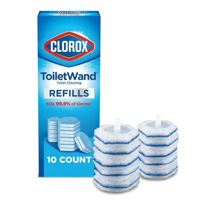 Clorox Toilet Wand Refills 10 ct