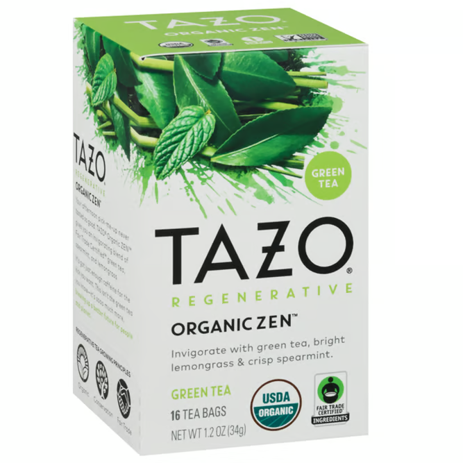 TAZO Zen Organic Green Tea 16 ct