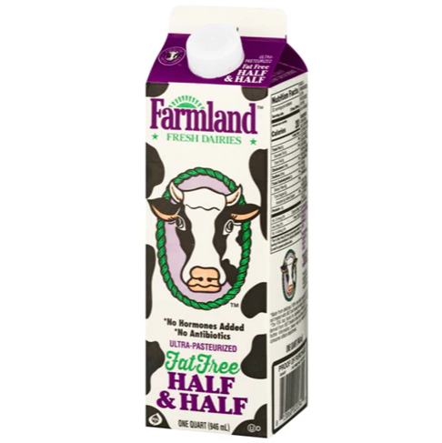 Farmland Fat Free Half & Half 1 qt