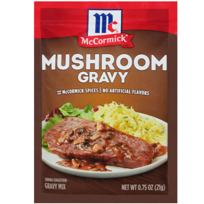 McCormick Mushroom Gravy Mix  .75 oz