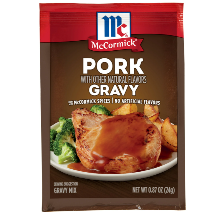 McCormick Pork Gravy Mix  .87 oz