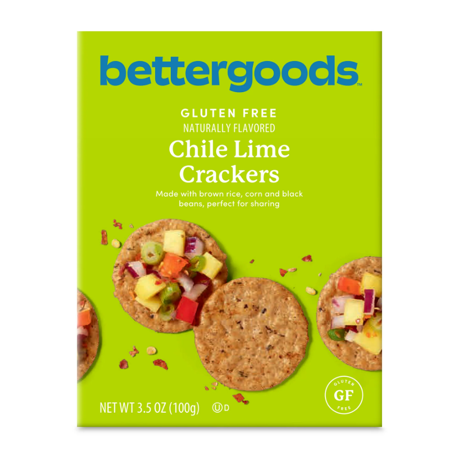 Bettergoods Gluten Free Chile Lime Crackers 3.5 oz