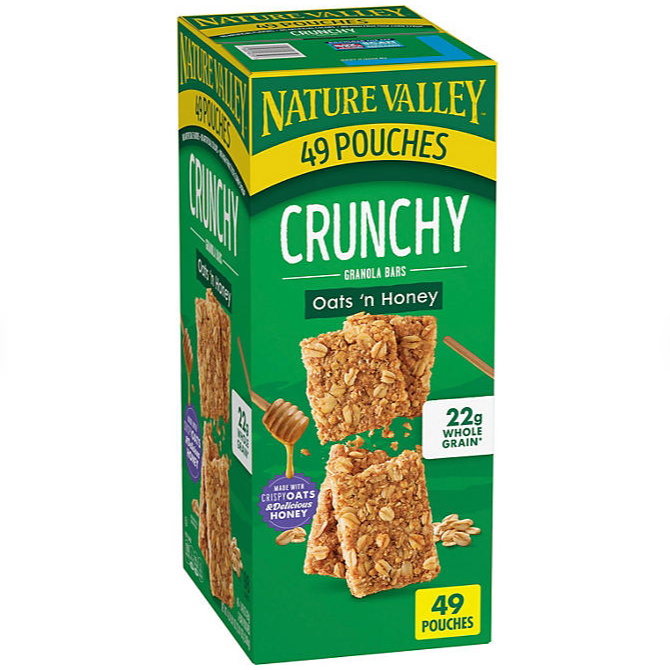 Nature Valley Oats N Honey Granola Bars 49 ct