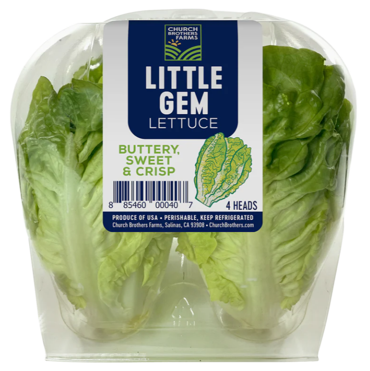 Church Brothers Farms Little Gem Lettuce 4 ct