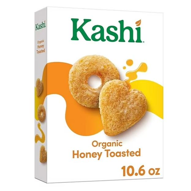 Kashi Honey Toasted Organic Oat Cereal  10.6 oz