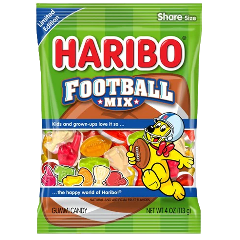 Haribo Football Mix 7 oz