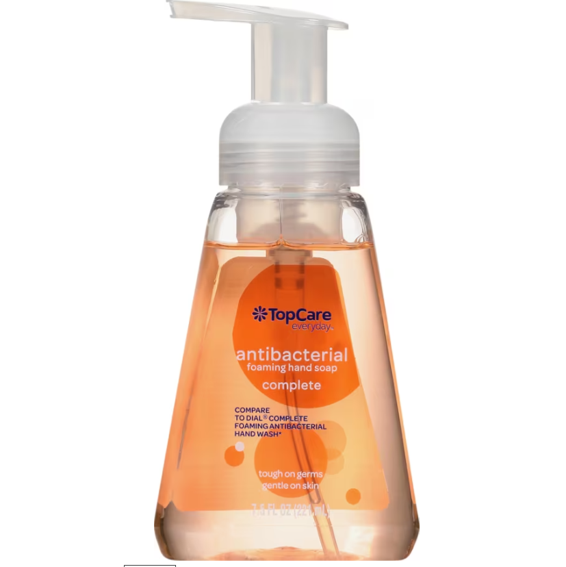 Top Care Anti Bacterial Foaming Hand Soap 7.5 oz