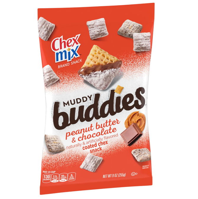 Chex Mix Muddy Buddies Peanut Butter & Chocolate 9 oz