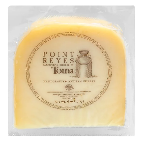 Point Reyes Toma Cheese Wedge 6 oz