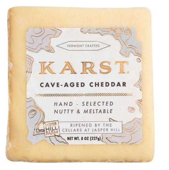 Karst Cave-Aged Cheddar Cheese  8 oz