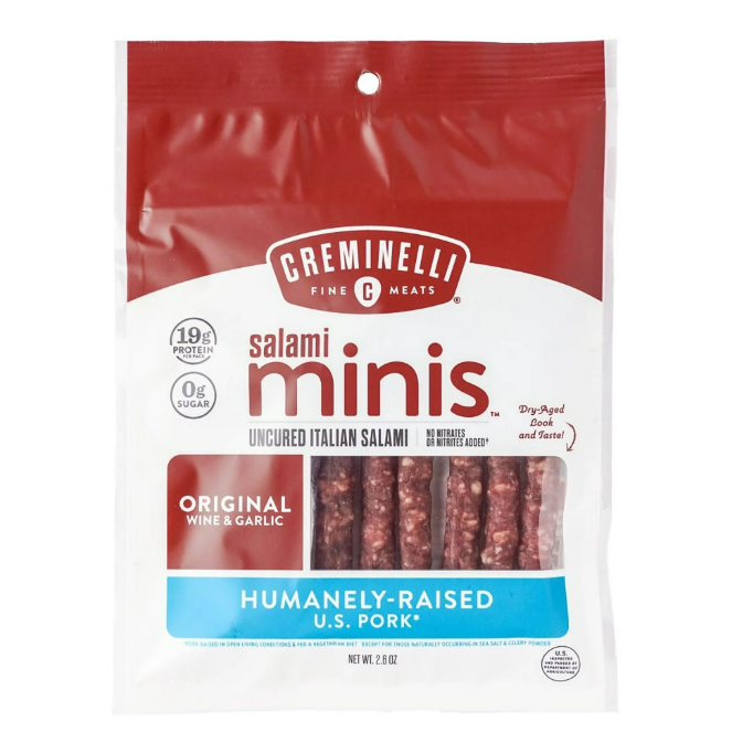 Creminelli Original Salami Minis 2.6 oz