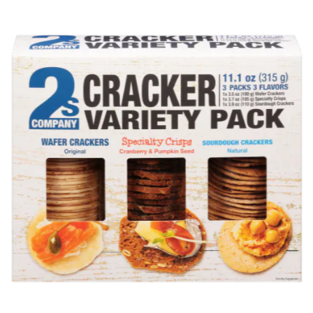 2s Company Cracker Variety Pack 11.1 oz