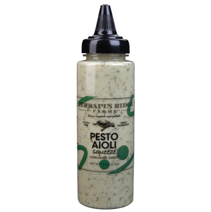 Terrapin Ridge Pesto Aioli Garnishing Sauce  7.5 oz