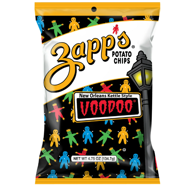 Zapp's Voodoo Kettle Chips Gluten Free 4.75 oz