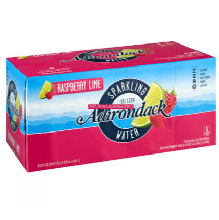 Adirondack Seltzer Raspberry Lime 12 oz 8 pk