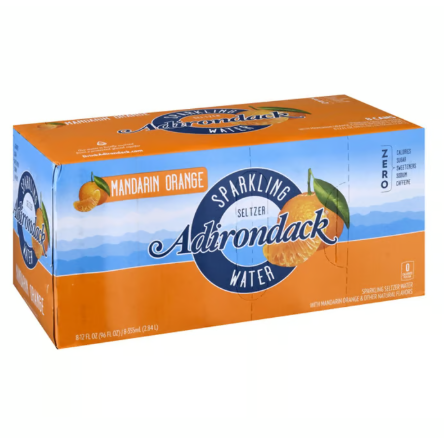 Adirondack Seltzer Mandarin Orange 12 oz 8 pk