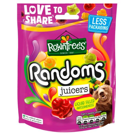 Rowntree's Randoms Juicers 140 g