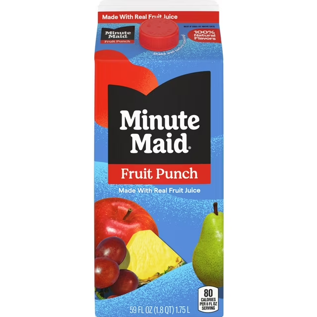 Minute Maid Fruit Punch Juice  59 oz