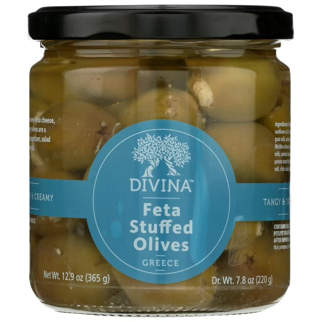 Divina Feta Stuffed Olives  7.8 oz