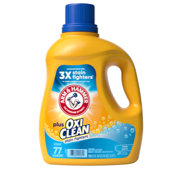 Arm & Hammer Plus Oxi Clean Sparkling Waters 77 Loads 100.5 oz