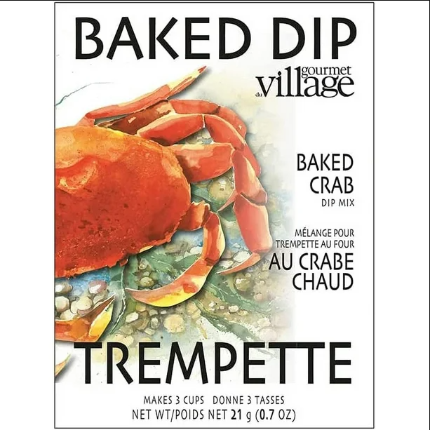 Gourmet Village Baked Crab Dip Mix .7 oz