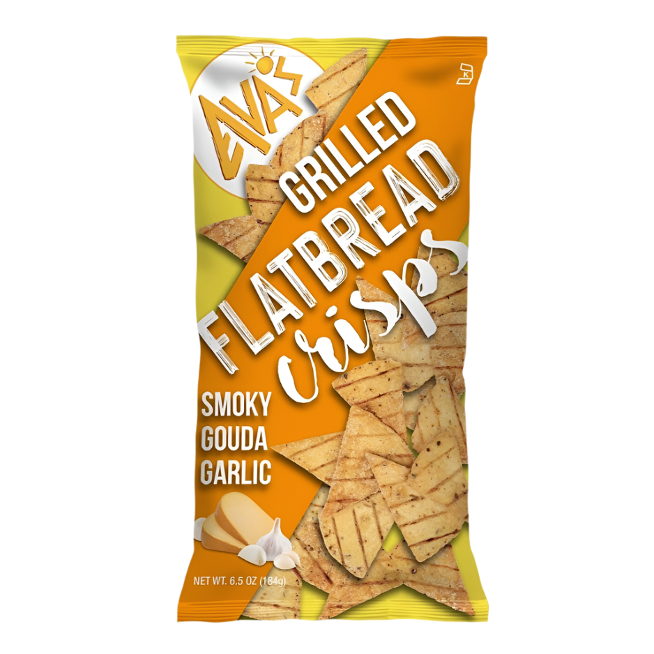 Ava's Smoky Gouda Garlic Flatbread Crisps 6.5 oz