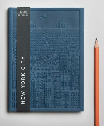 The New York Notebook Hand Pressed Cover Impression