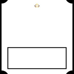 Jade Paper Name Cards Classic Collection Smokey Black  25 ct