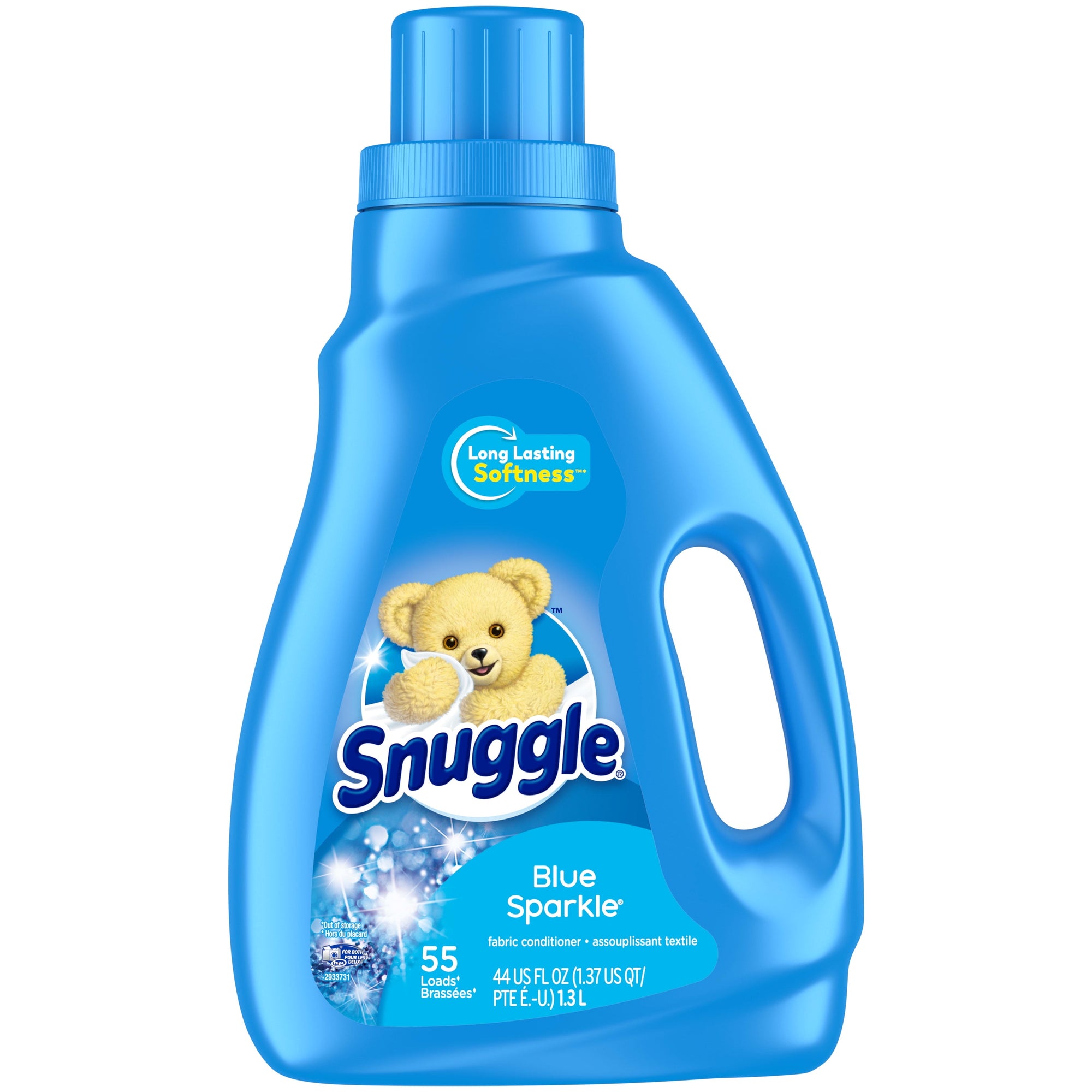 Snuggle Fabric Softener Blue Sparkle HE 44 oz