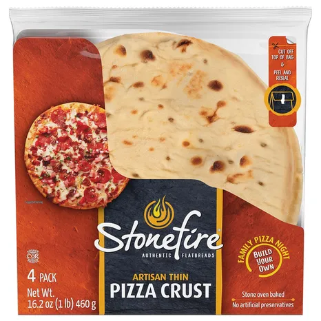 Stonefire 8.5in Pizza Crust 4 ct