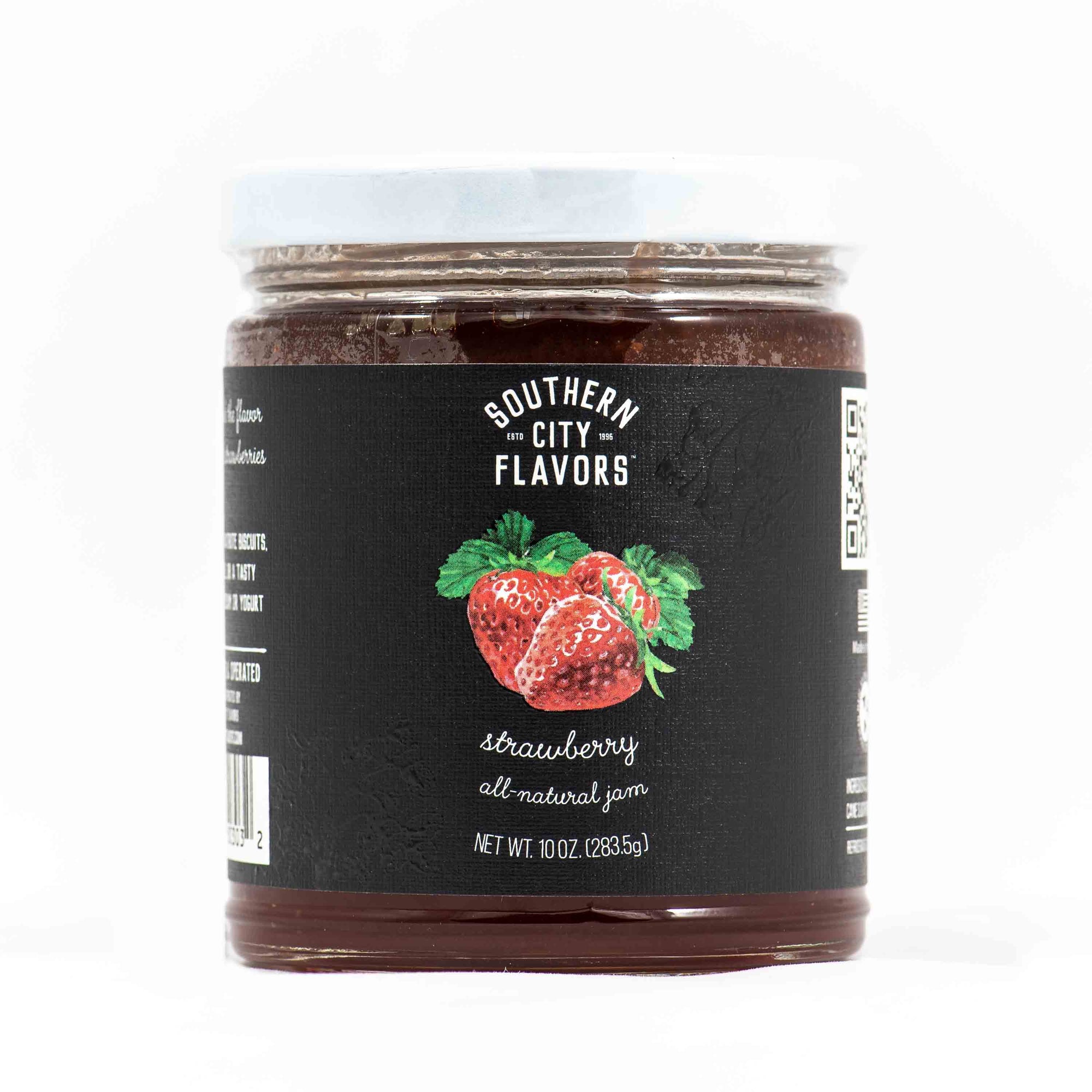 Southern City Flavors Strawberry Jam  10 oz