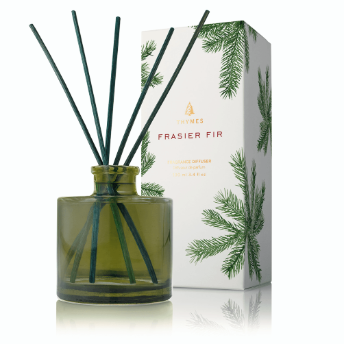 Thymes Petite Reed Diffuser Pine Needle Frasier Fir 4 oz