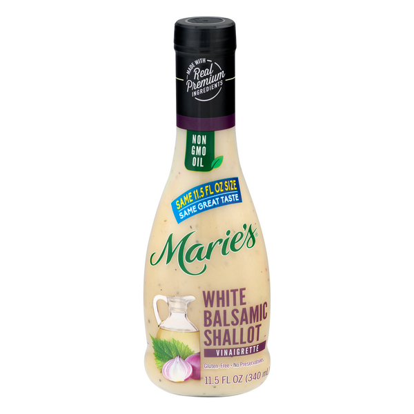 Marie's White Balsamic Shallot Vinaigrette 11.5 oz