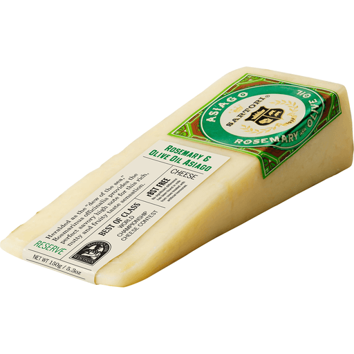 Sartori Rosemary & Olive Oil Asiago Cheese 5.3 oz