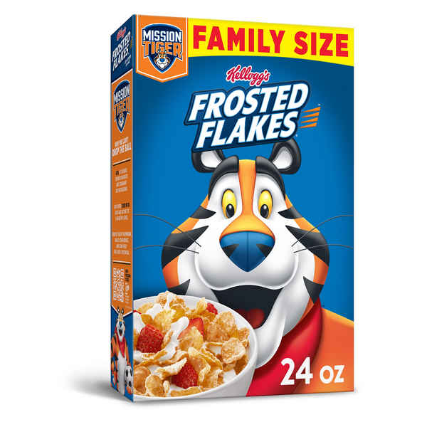 Kellogg's Family Size Frosted Flakes Cereal 24 oz