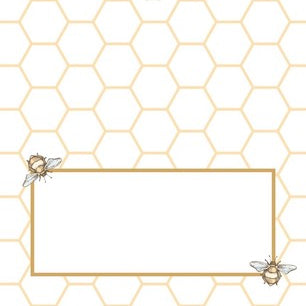 Jade Paper Name Cards Bee Joyful  25 ct