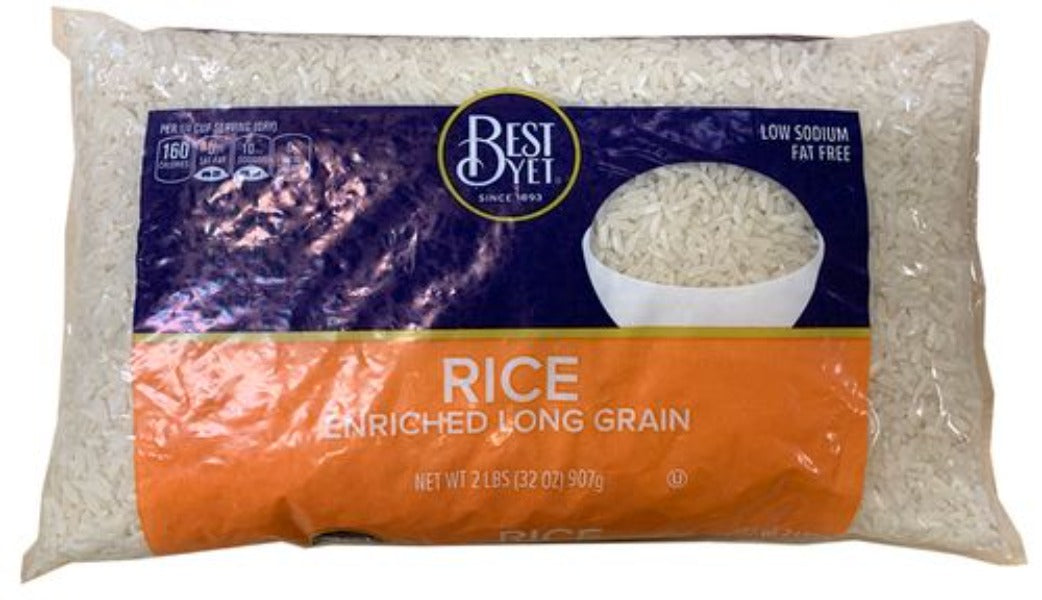 Best Yet Long Grain Rice 2 lbs