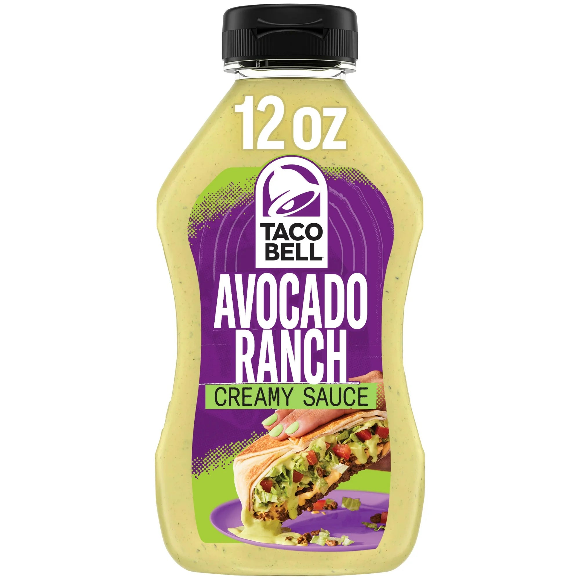 Taco Bell Creamy Avocado Ranch Sauce  12 oz