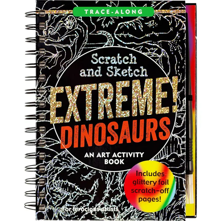 Scratch & Sketch Extreme Dinosaurs