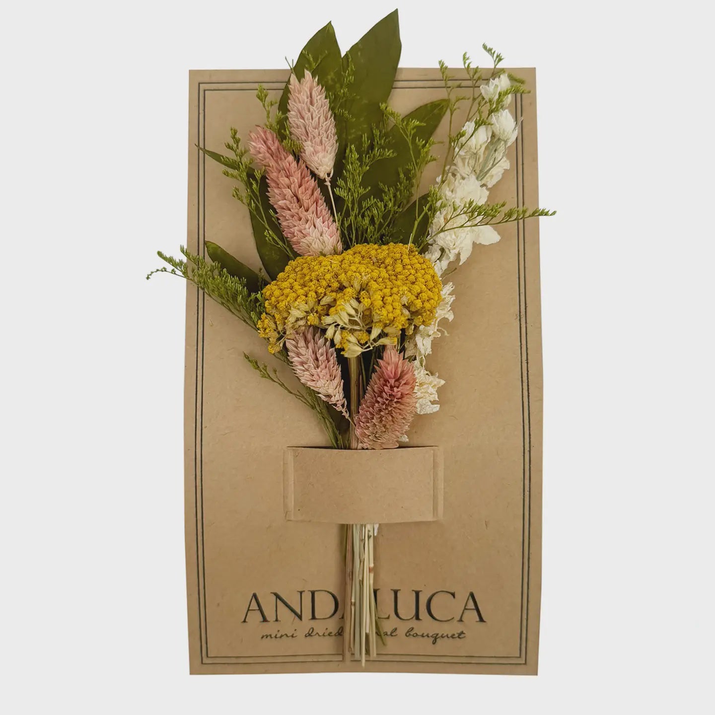 Andaluca Yarrow & Larkspur Mini Bouquet