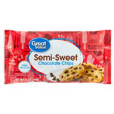 Great Value Semi-Sweet Chocolate Chips 12 oz