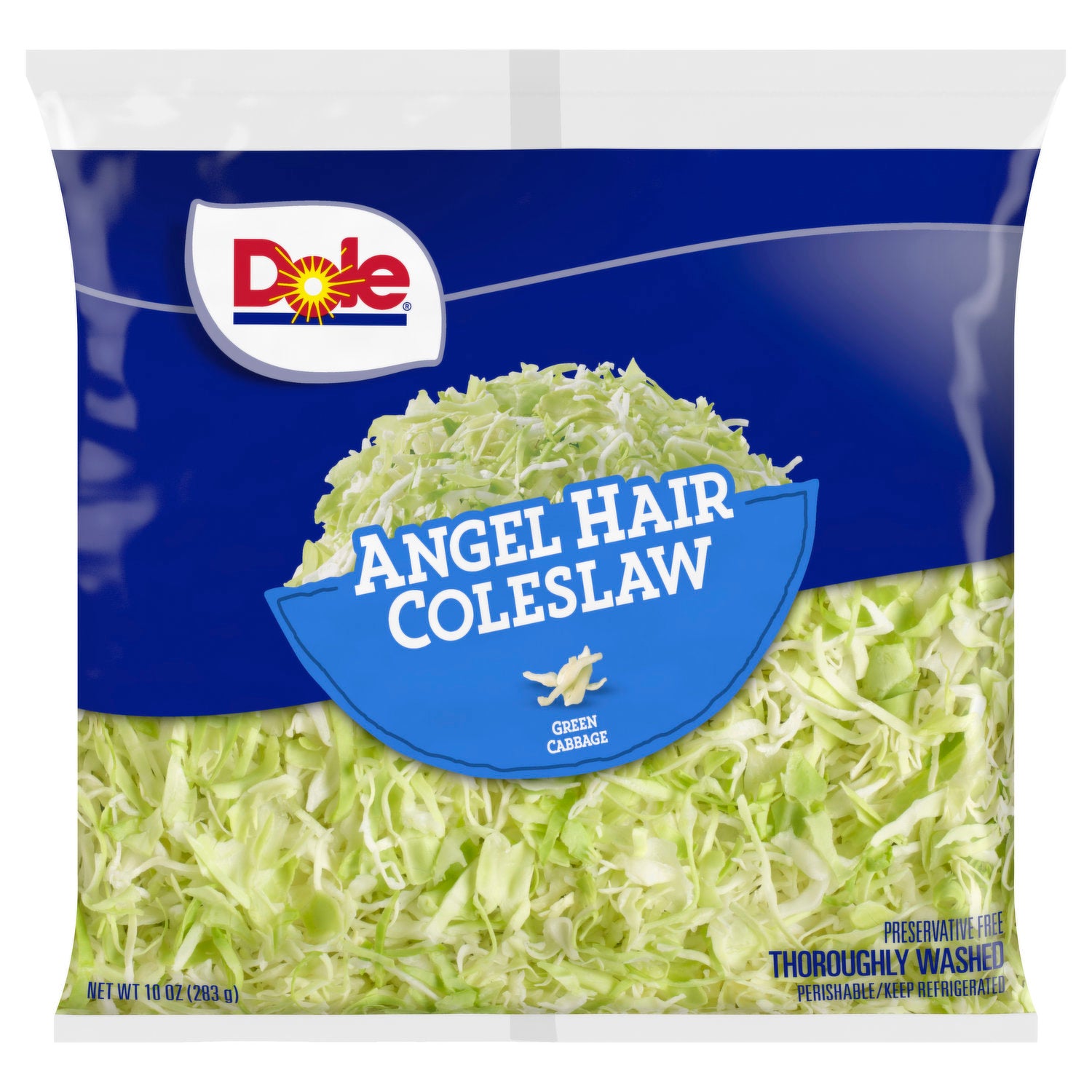 Fresh Dole Angel Hair Coleslaw 10 oz