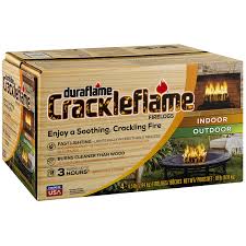 Crackleflame Firelog  4 ct