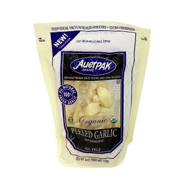 Fresh Organic Auerpak Peeled Garlic 6 oz