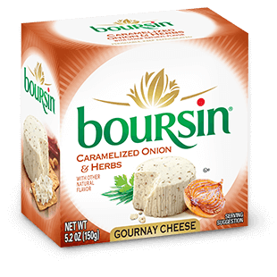 Boursin Cheese Caramelized Onion & Herbs 5.2 oz