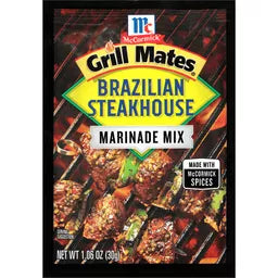 McCormick Grill Mates Brazilian Steakhouse Marinade Mix  1.06 oz