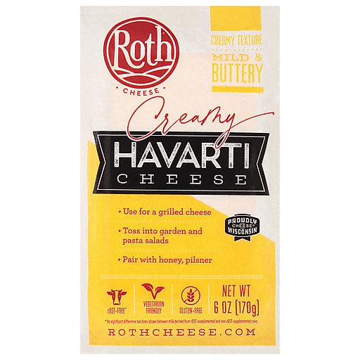 Roth Creamy Havarti Cheese 6 oz