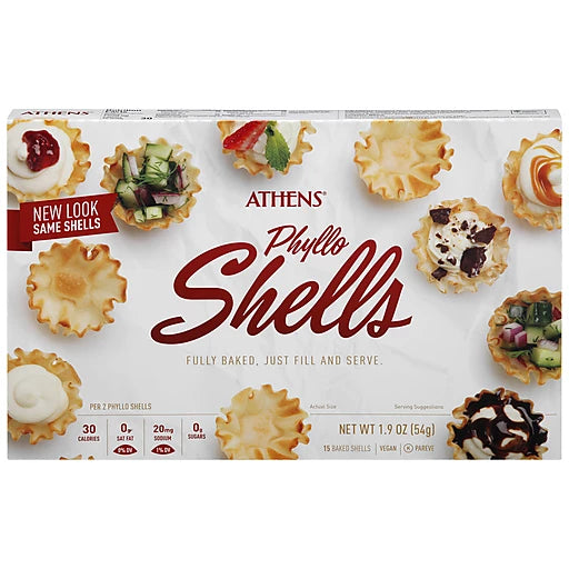 Athens Mini Fillo Shells 15 ct