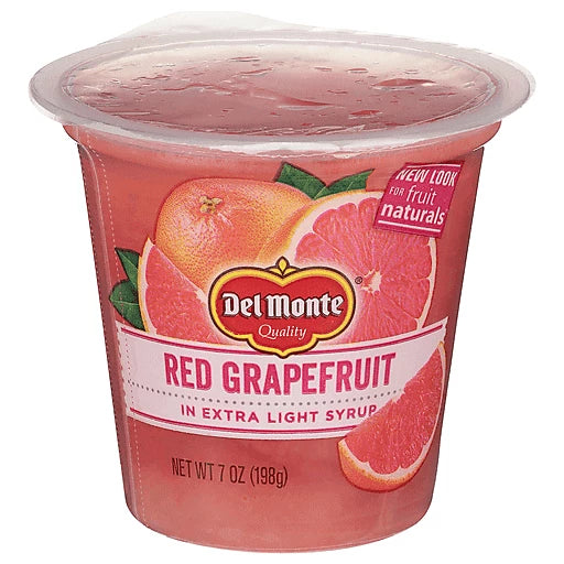 Del Monte Fruit Naturals Red Grapefruit 7 oz