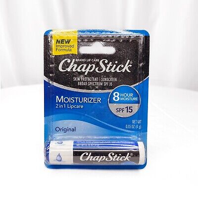 ChapStick Moisturizer Lip Balm .15 oz